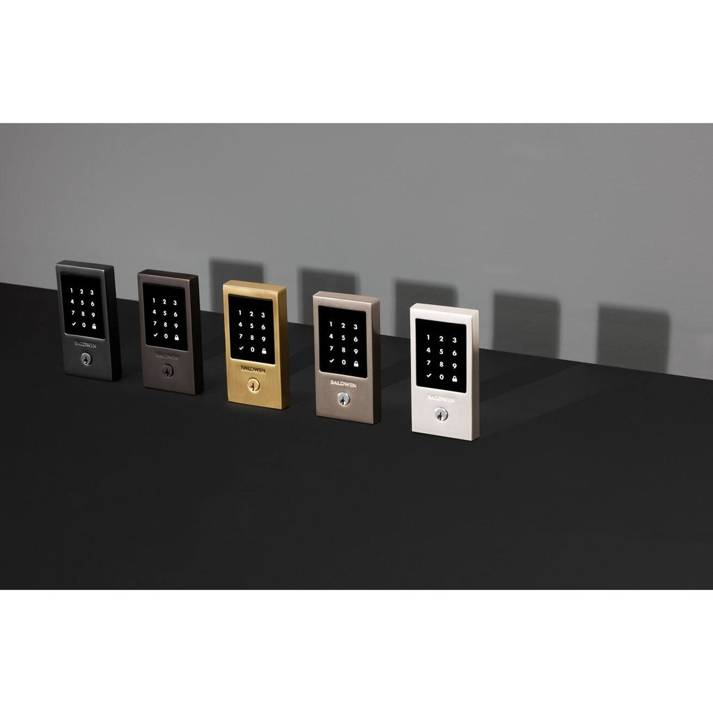 Polished Chrome Touchscreen Electronic Deadbolt I3415