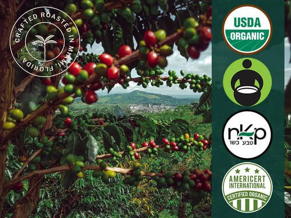 USDA Certified Organic Dark Chocolate Flavored Espresso 40 Pods M9008