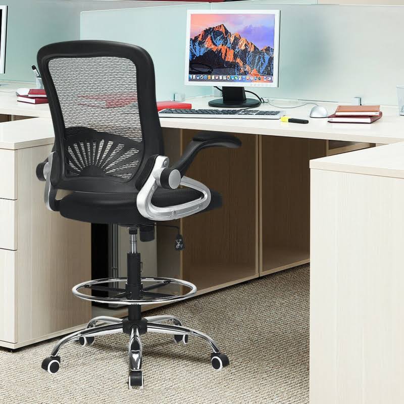 Adjustable Height Mesh Drafting Chair R3446