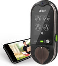Smart Lock Deadbolt with Video Doorbell, Keyless Entry with Fingerprint, Wi-Fi, Camera, Venetian Bronze L926