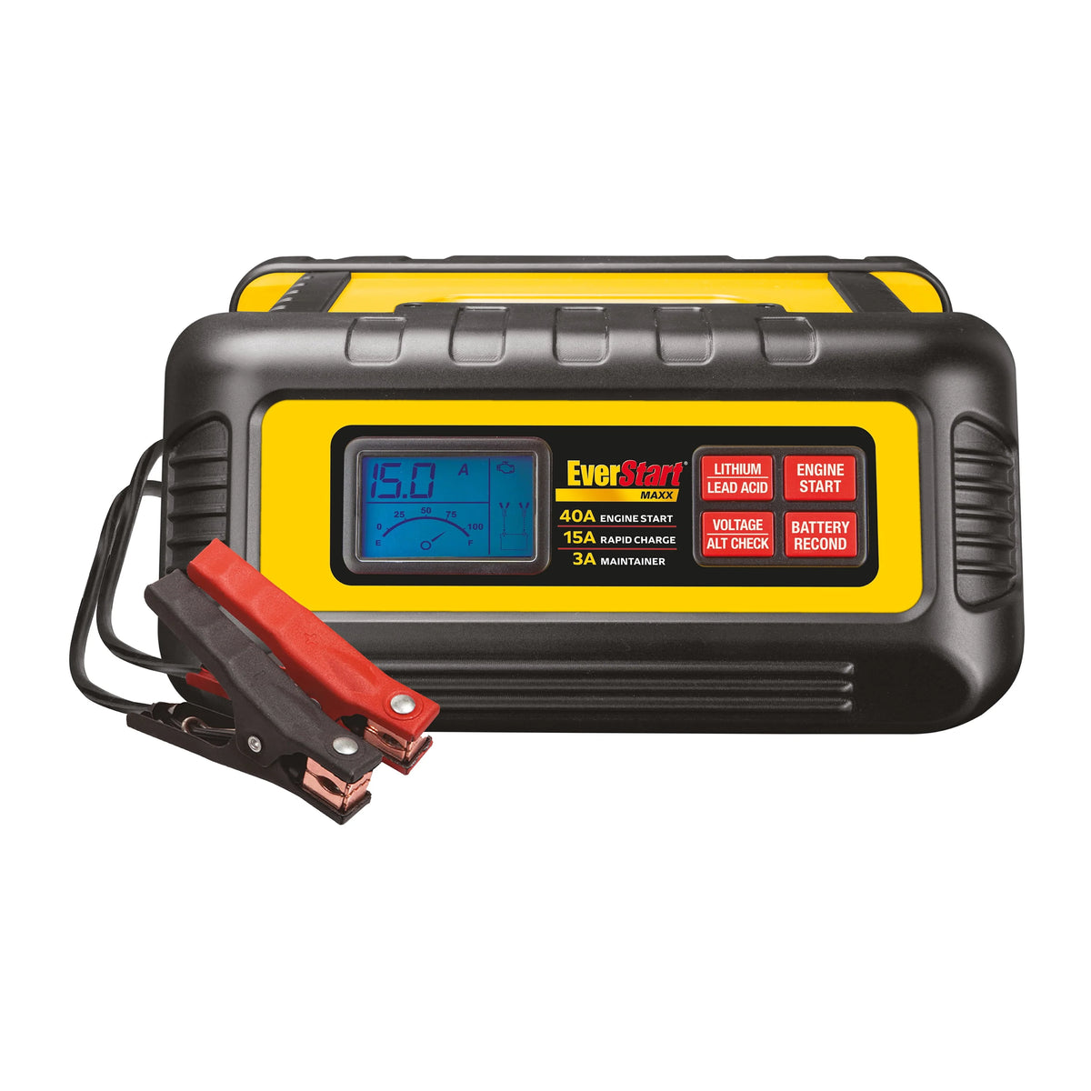 15 Amp Battery Charger and Maintainer with 40 Amp Engine Start K3980