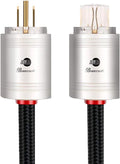 4N OFC HiFi Power Cord, Male to Female Power Cable, US Plug, 5ft X23019