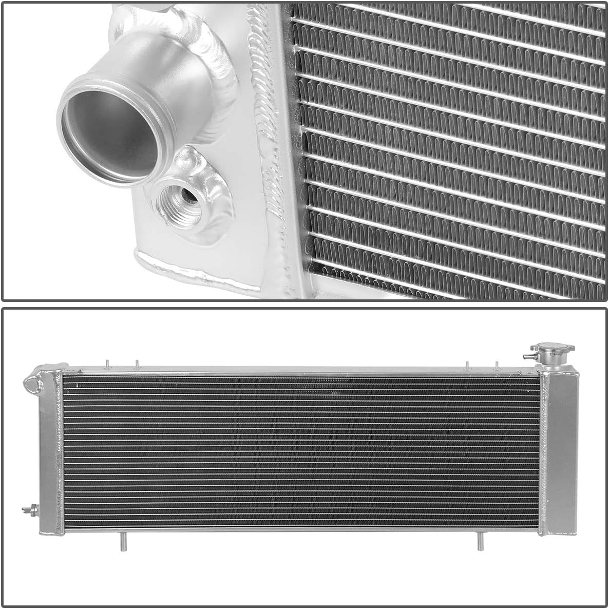 Full Aluminum 3-Row Racing Radiator F565