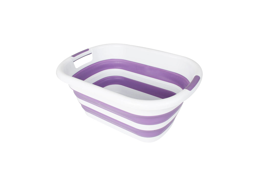 2-Pack Collapsible Plastic Laundry Baskets C953