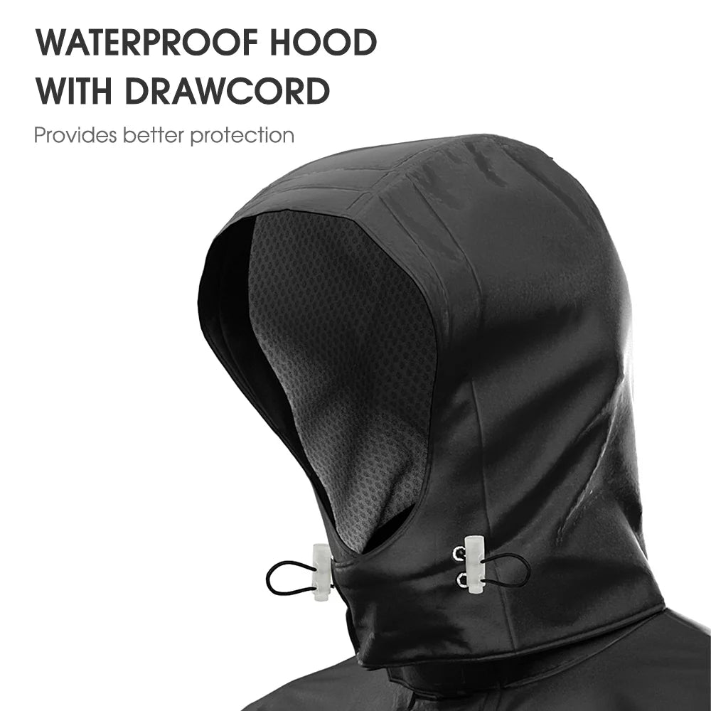 Men Motorcycle Reflective Waterproof Rain Jacket and Pants Rain Gear M246