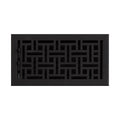Wicker Style Cast Iron Floor Register N9558