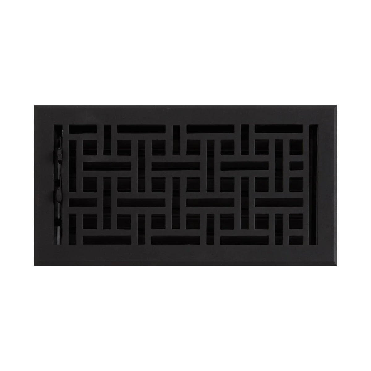 Wicker Style Cast Iron Floor Register N9558