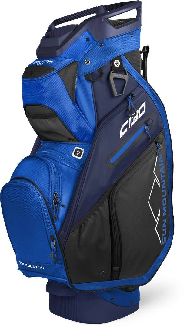 Black Charcoal White Red Cart Bag I71150