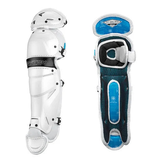 White Medium Catcher's Leg Guards M572