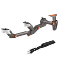 Adjustable Gunstock for Meta Quest 2 Quest 3 Quest 3S Quest Pro with Quick Magnetic Attachment Cheek Pad (Gunmetal Gray) W7804