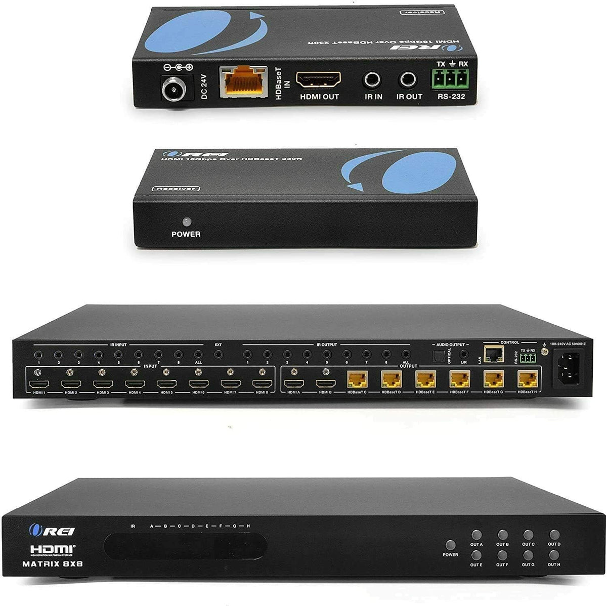 8X8 4K HDMI Matrix Switcher Extender V904824