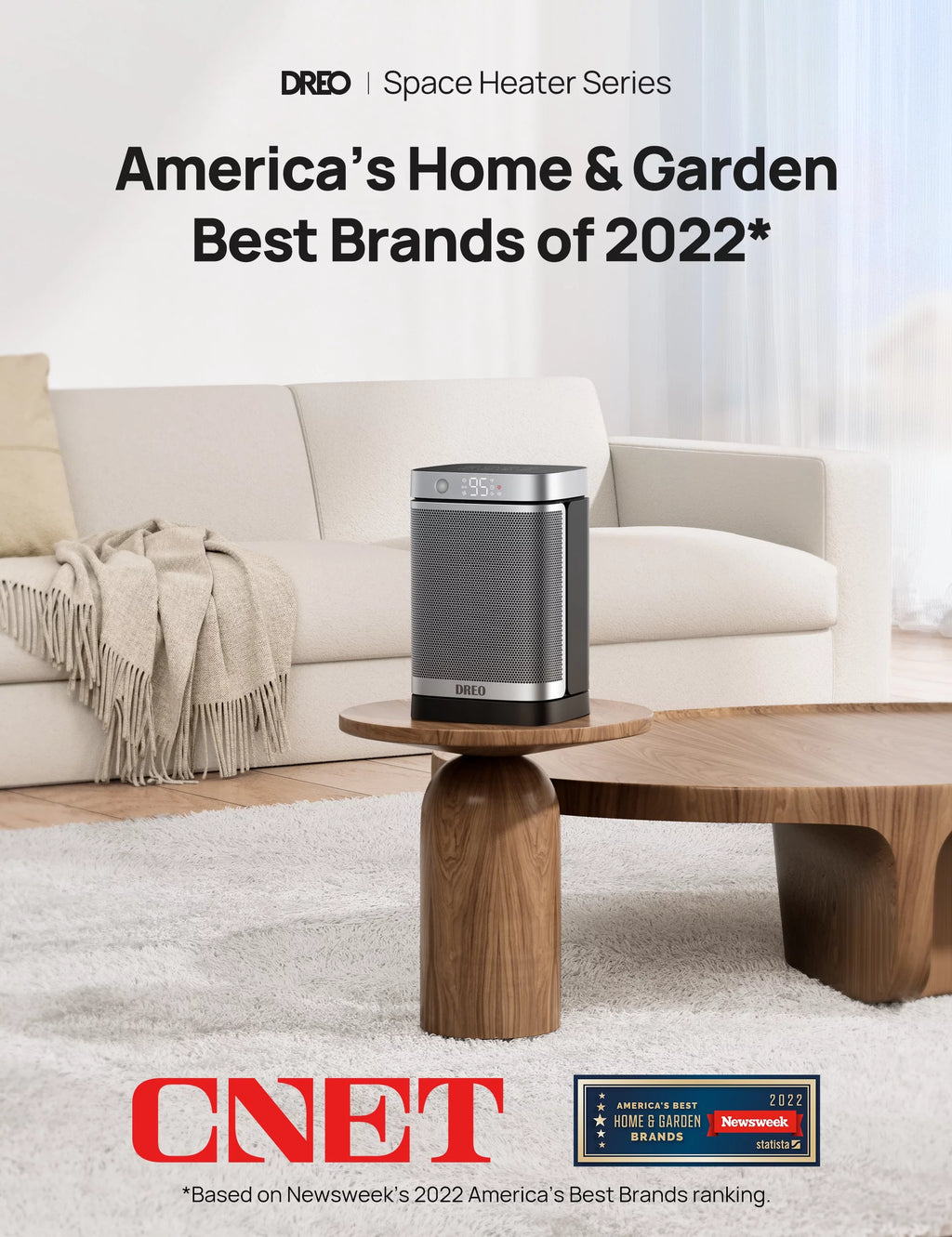 1500W Electric Space Heater with Oscillating and Remote Control N703894