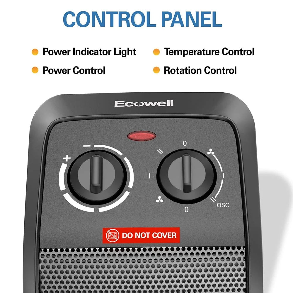 1500W Ceramic Electric Tower Heater K81606