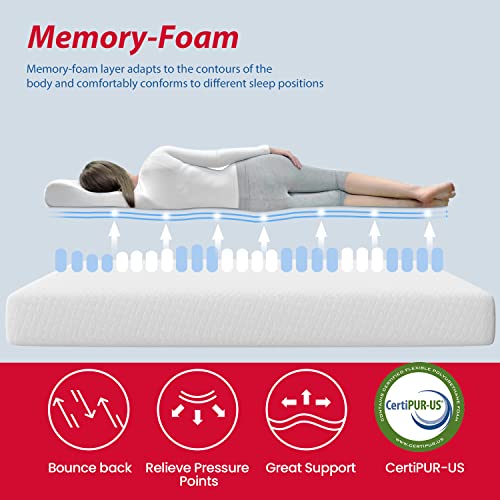 5 Inch Gel Memory Foam Twin Mattress T504688