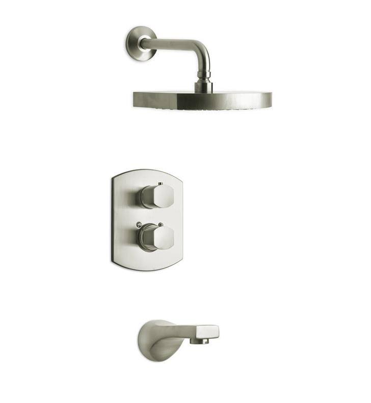 Thermostatic Tub and Shower Set with 2-Way Diverter Chrome O76824