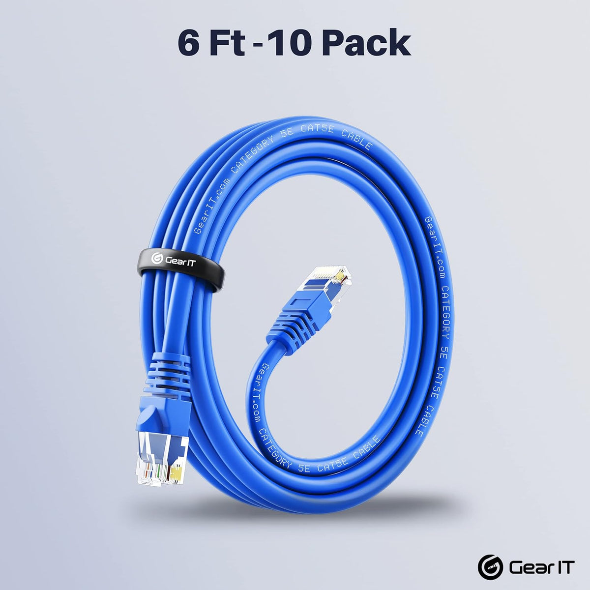 Blue 5 Feet Cat5e Ethernet Patch Cable A9618