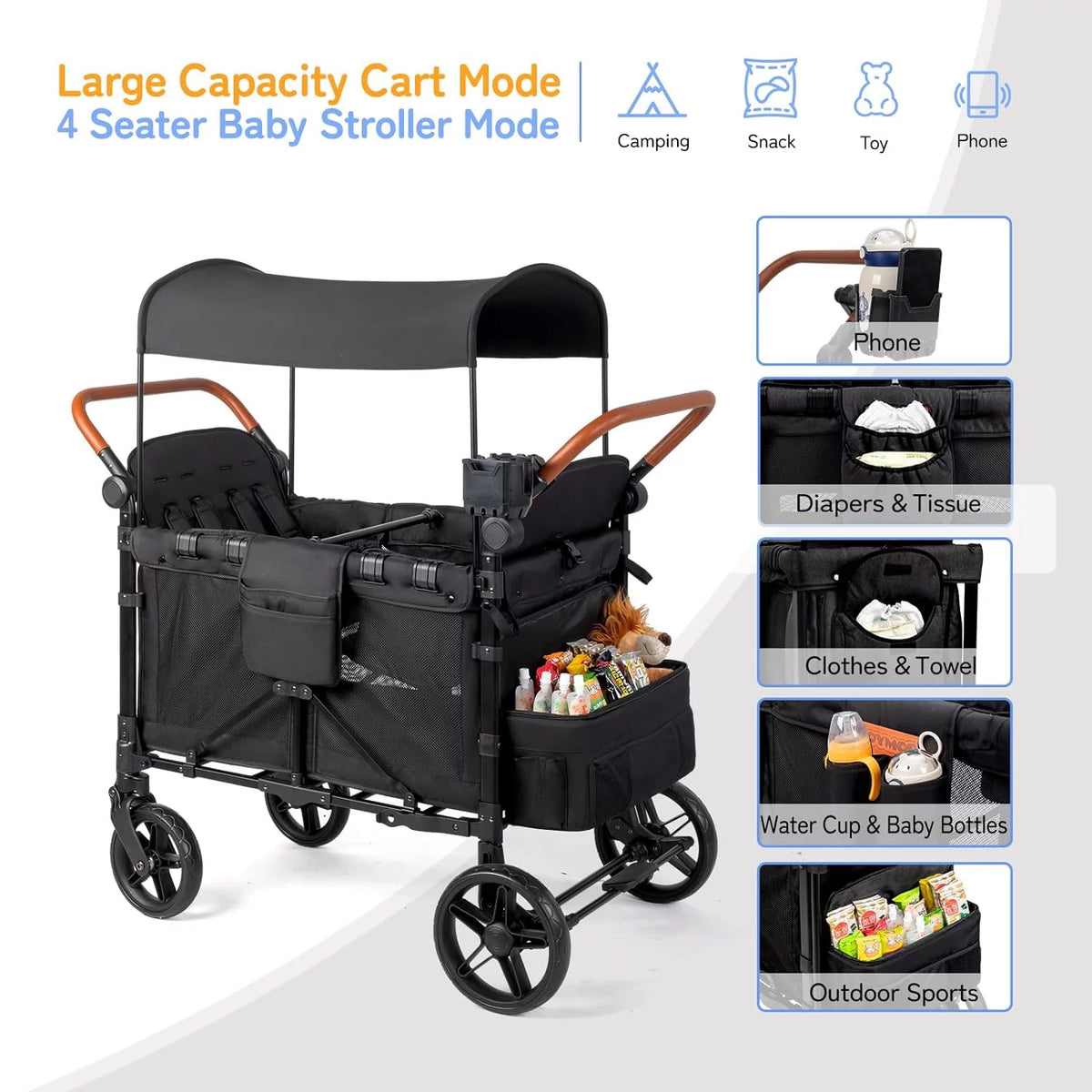 Stroller Wagon for 4 Z841883