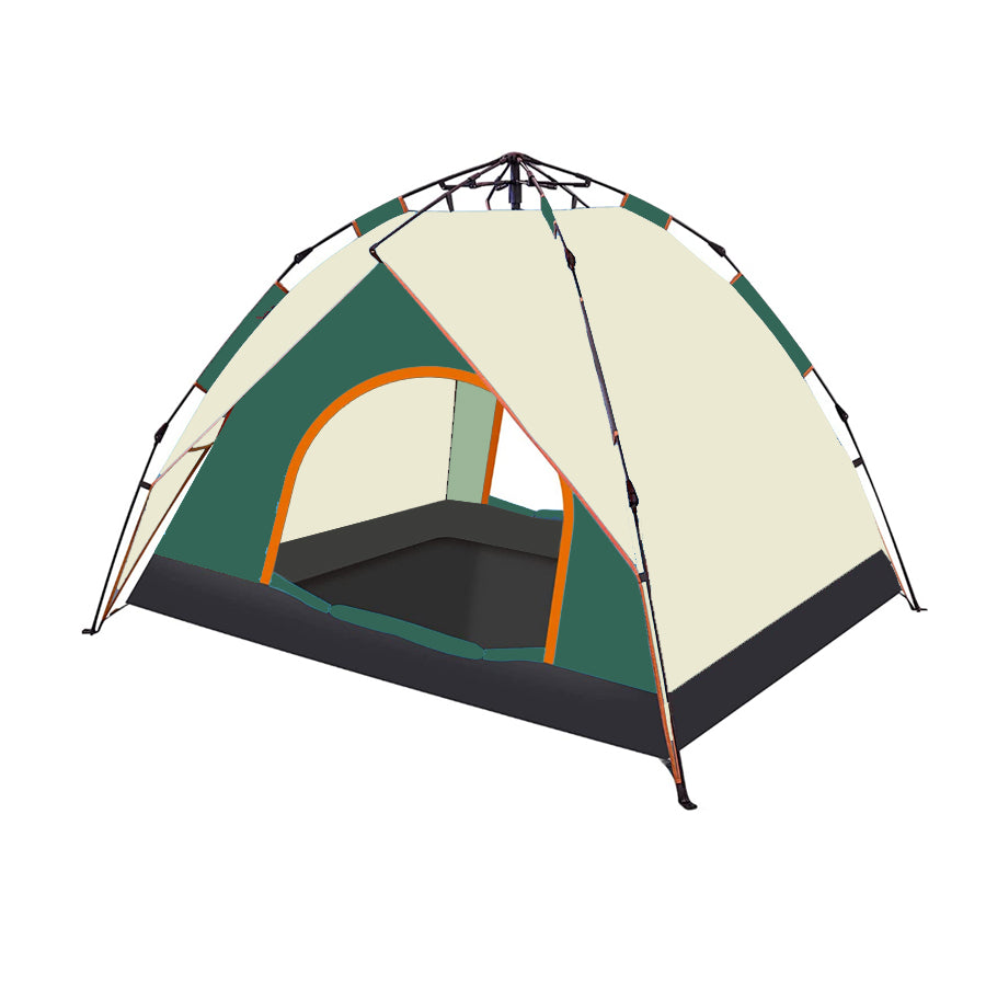 Camping Dome Tent for 2 3 4 5 People Waterproof Portable Q50327