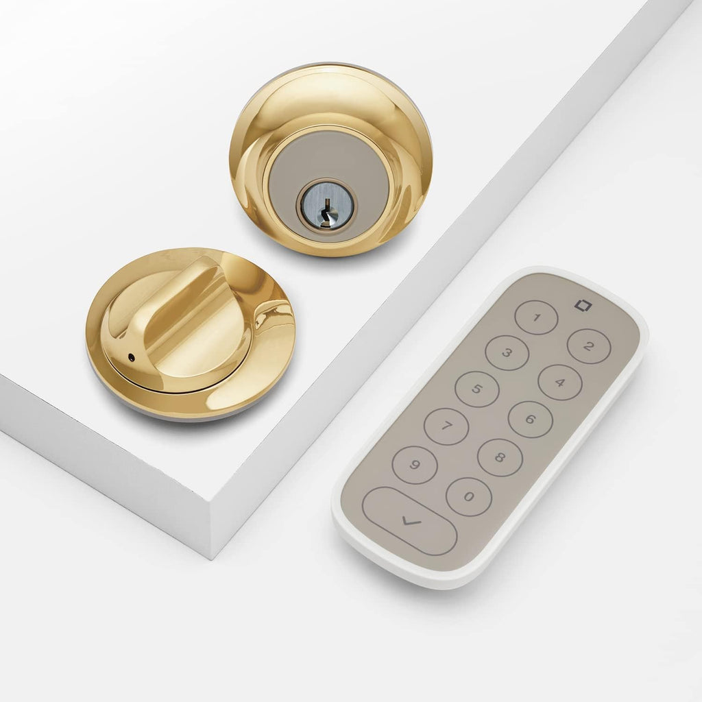 Matte Black Smart Lock with Keypad N9800