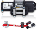 4500 lb Electric Steel Rope ATV Winch Kit with Wireless Remote Control N674289