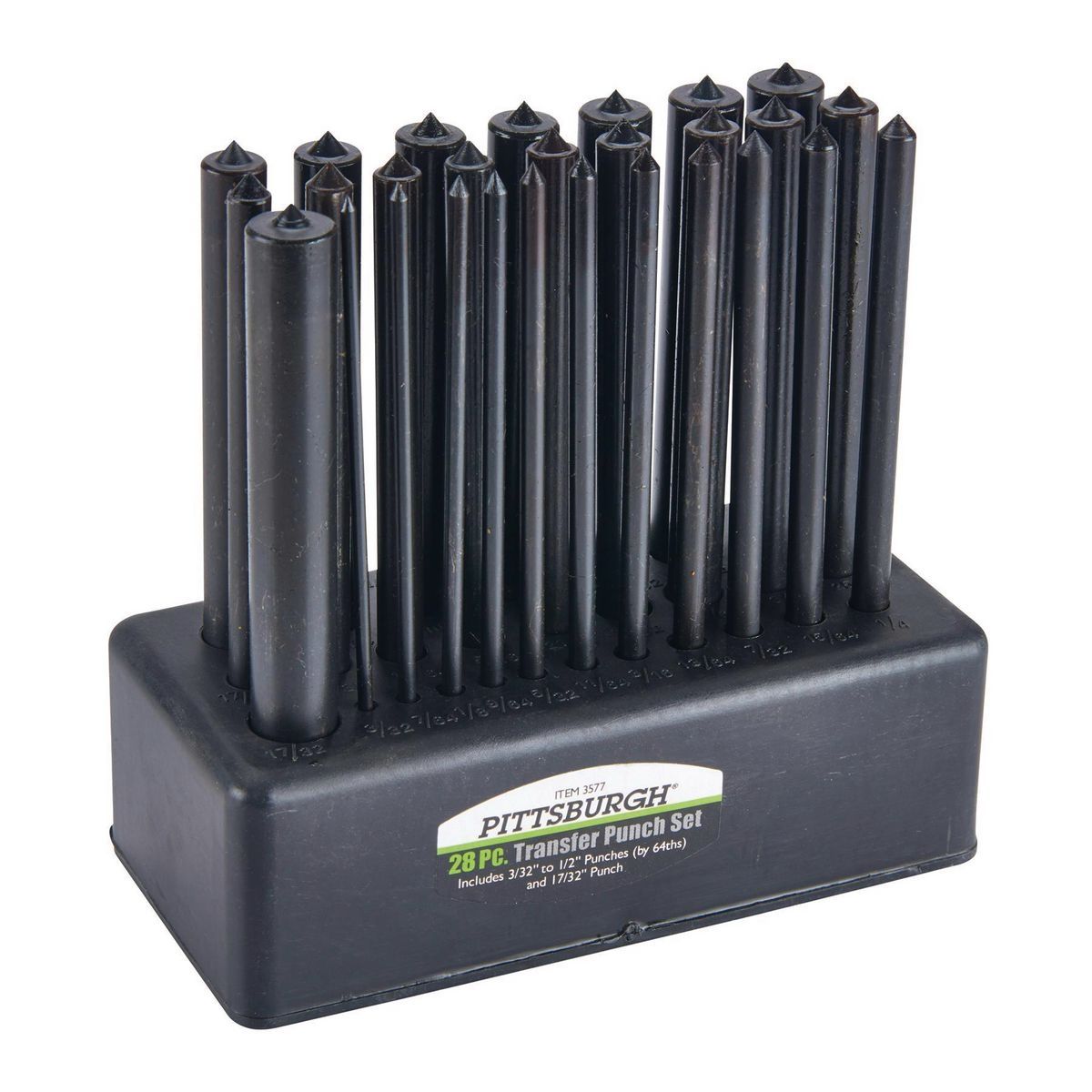 28 Piece Transfer Punch Set W9810