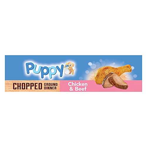 Chicken & Beef Puppy Canned Wet Dog Food, 13.2-oz, Case of 12 H83585