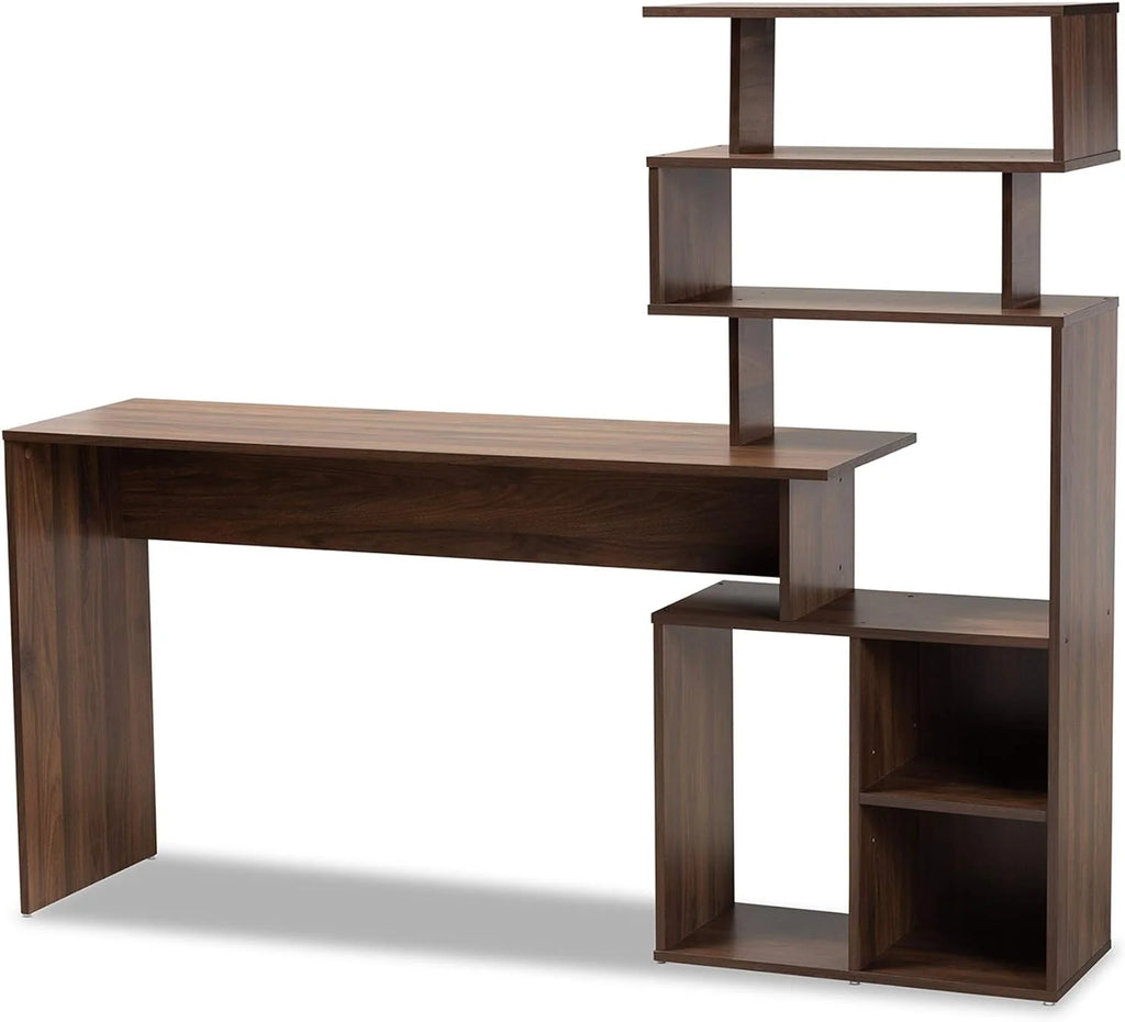 Walnut Brown Desk L609