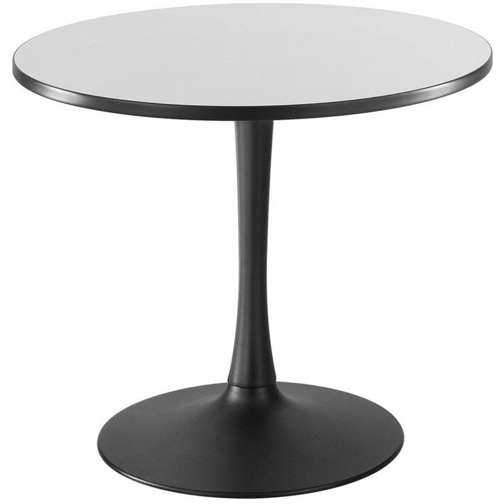 Gray/Black Round Sitting Height Chair P8899