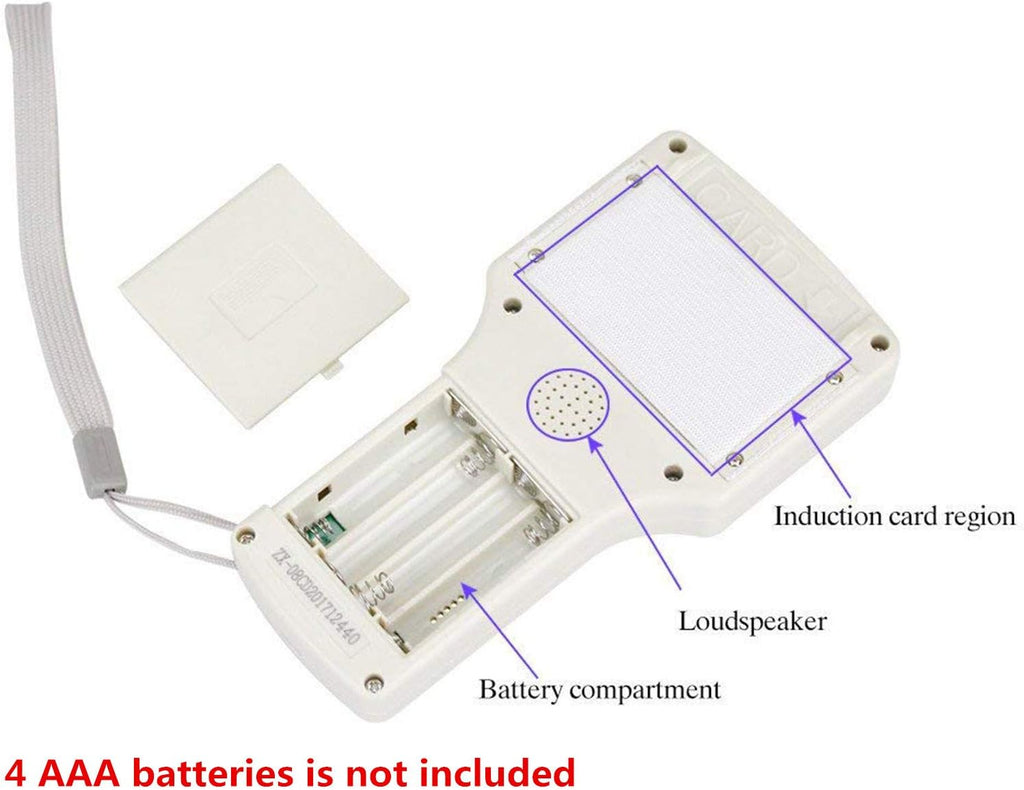 NFC RFID Card Reader Writer Duplicator with 10 ID Cards, 10 Keyfobs and 10 IC Keys K641702