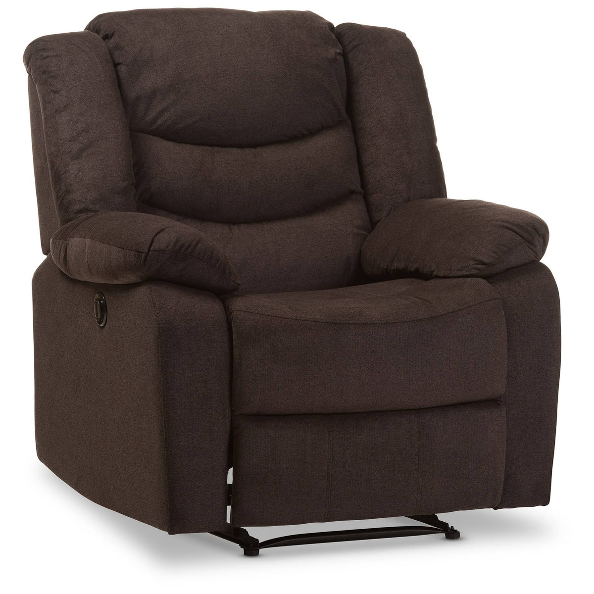 Godiva Brown Fabric Power Recliner Chair F118