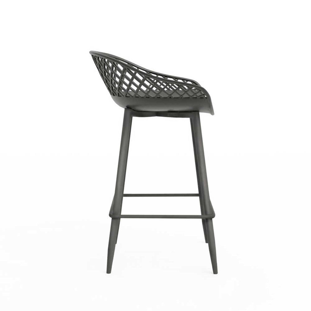 Black Counter Stool Set of 2 Z41249