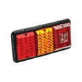 Taillight Horizontal Mount with Red/Amber LED and Black Base P8050