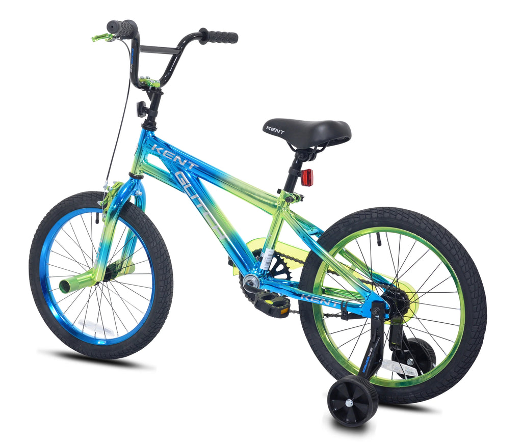 Blue Green Boys BMX Child Bike U376130