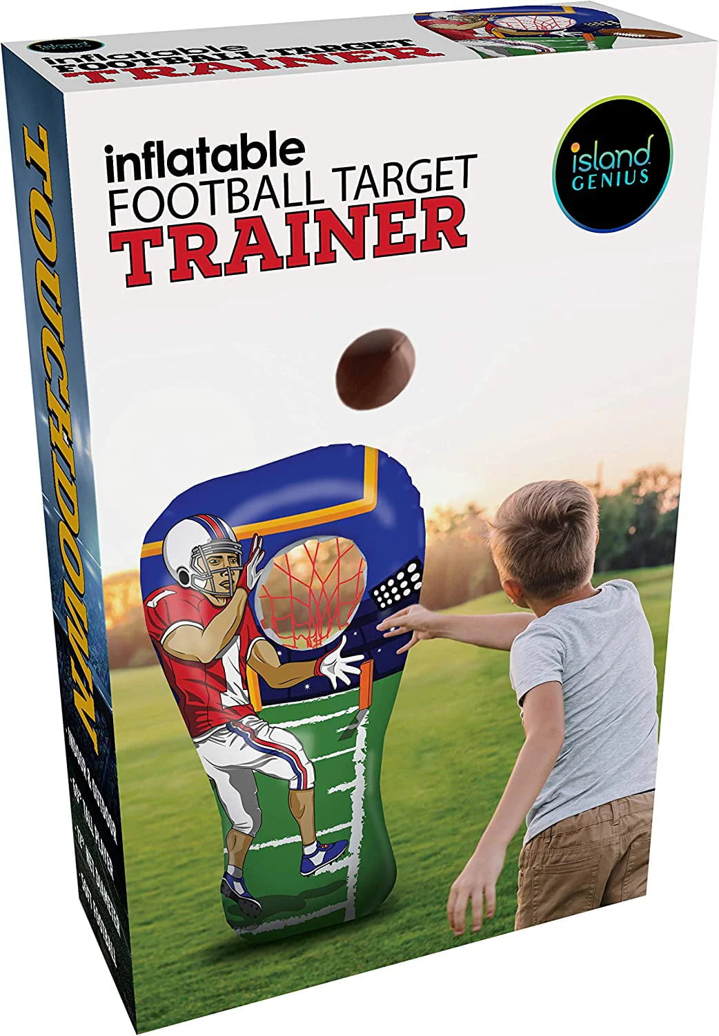Inflatable Football Toss Target Party Game C66832