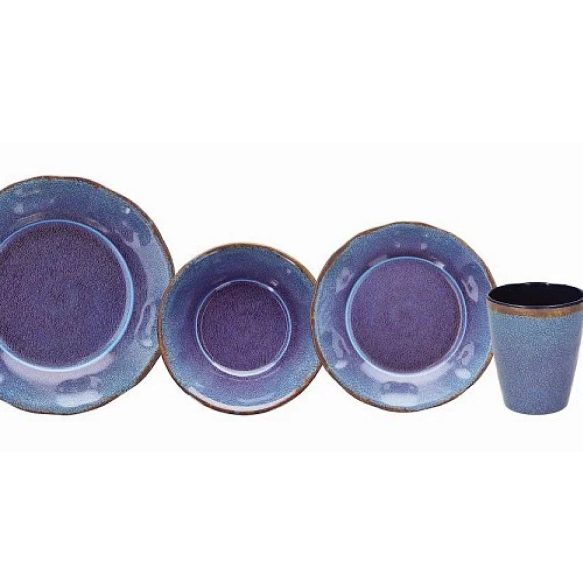 16pcs Melamine Table Set M6040