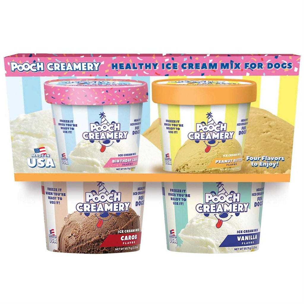 Peanut Butter Birthday Cake Ice Cream Mix Dog Treats E21054
