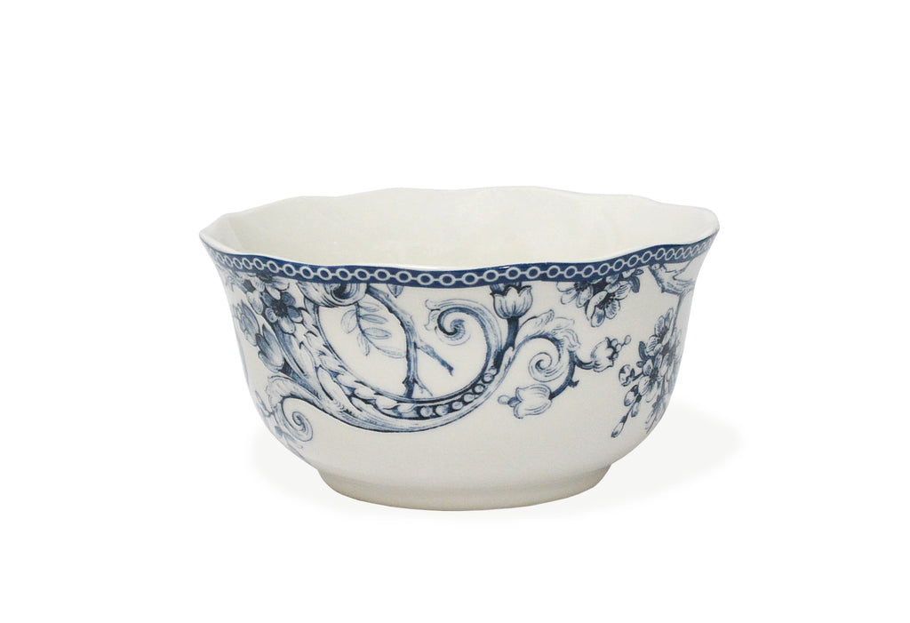 16-piece Porcelain Dinnerware Set, Blue Toile B612989