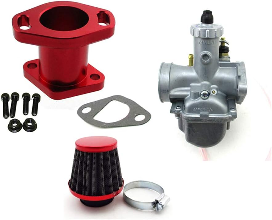 Mikuni VM22-3847 Carburetor Manifold Intake Pipe Air Filter Pack of 2 I9329