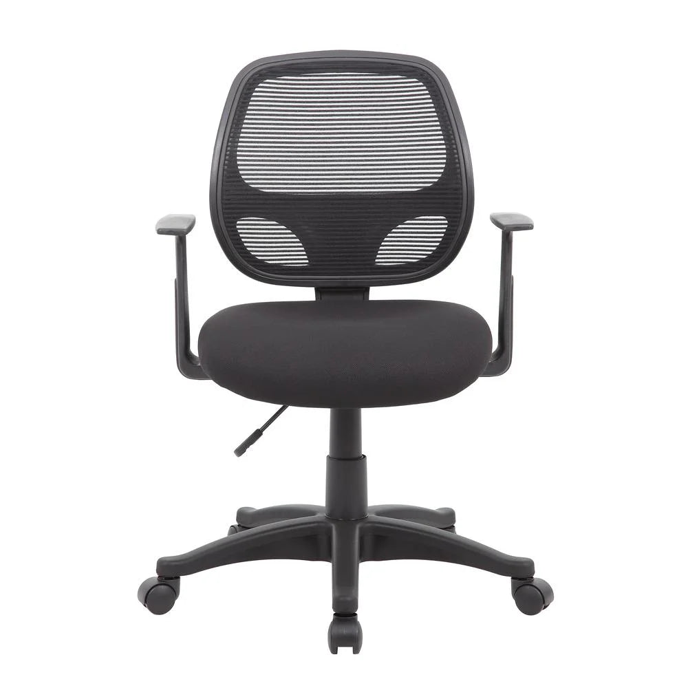Black Mesh Task Chair with Lumbar Support Y7134
