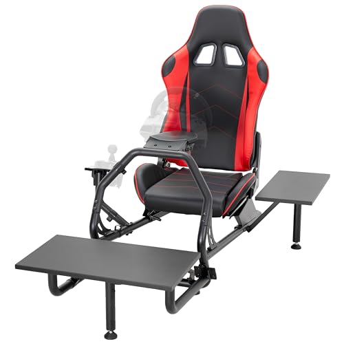 Racing Simulator Cockpit with Wheel Stand and Gear Mount K9104