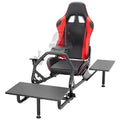 Racing Simulator Cockpit with Wheel Stand and Gear Mount K9104