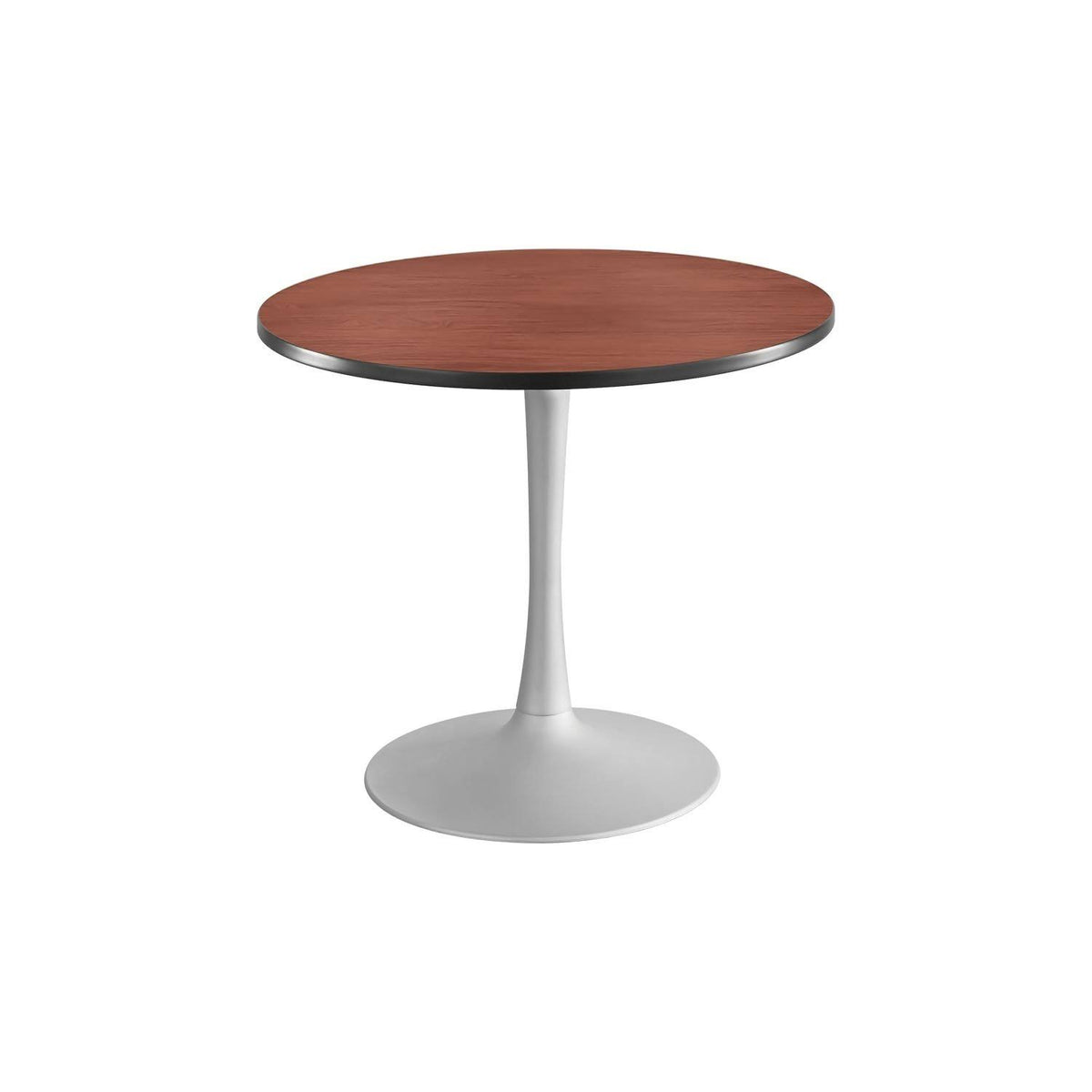 Gray/Black Round Sitting Height Chair P8899