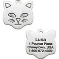 Stainless Steel Personalized Dog & Cat ID Tag Q4054