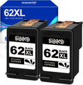 Remanufactured Ink Cartridges 62XL Black Pack of 2 Q711432