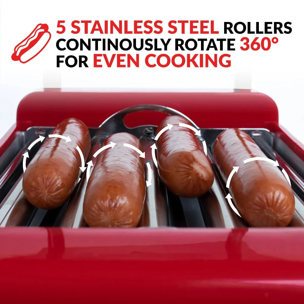 Hot Dog Roller and Bun Warmer H901148