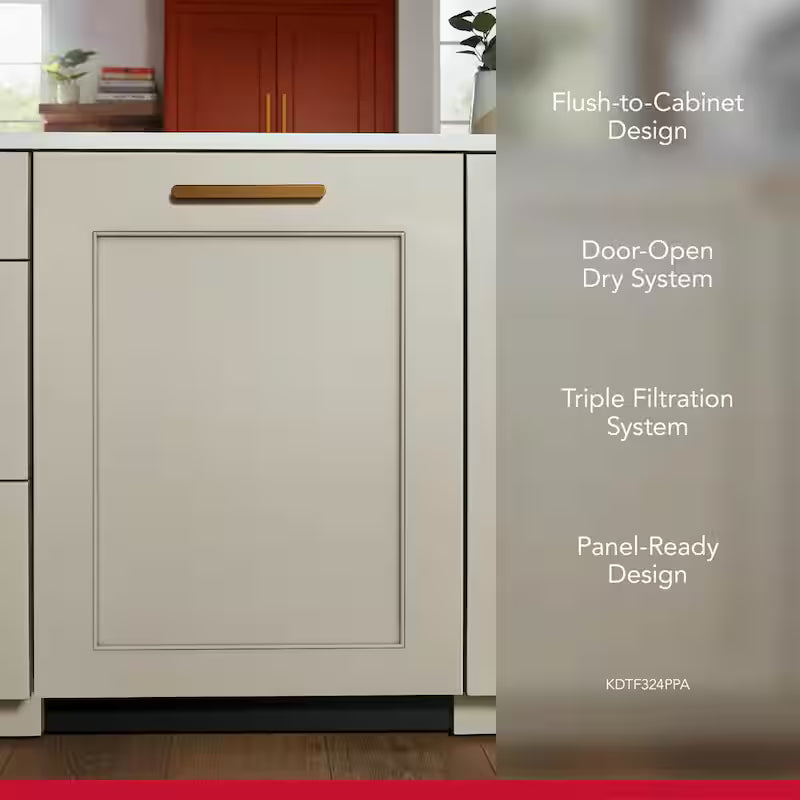 Built-In Dishwasher with Door-Open Dry System W5293