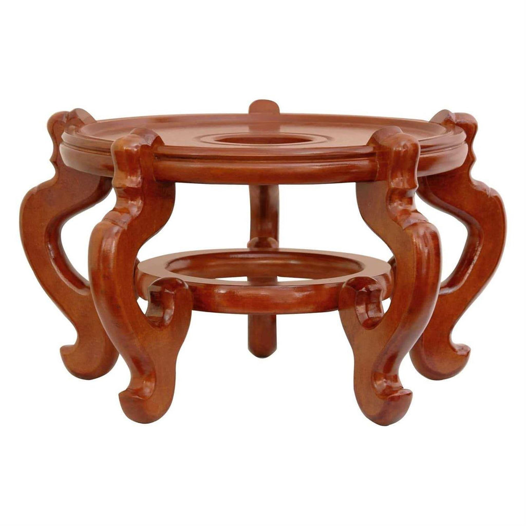 Rosewood Fishbowl Stand E13067