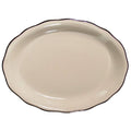 American White 11 5/8x22 Ceramic Oval Platter E6912