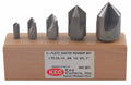 Countersink Set, 5 Pieces, High Speed Steel X145