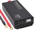 1500W Peak 3000W DC 12V to AC 110V 120V Power Inverter with 2 AC Outlets LCD Display E951645